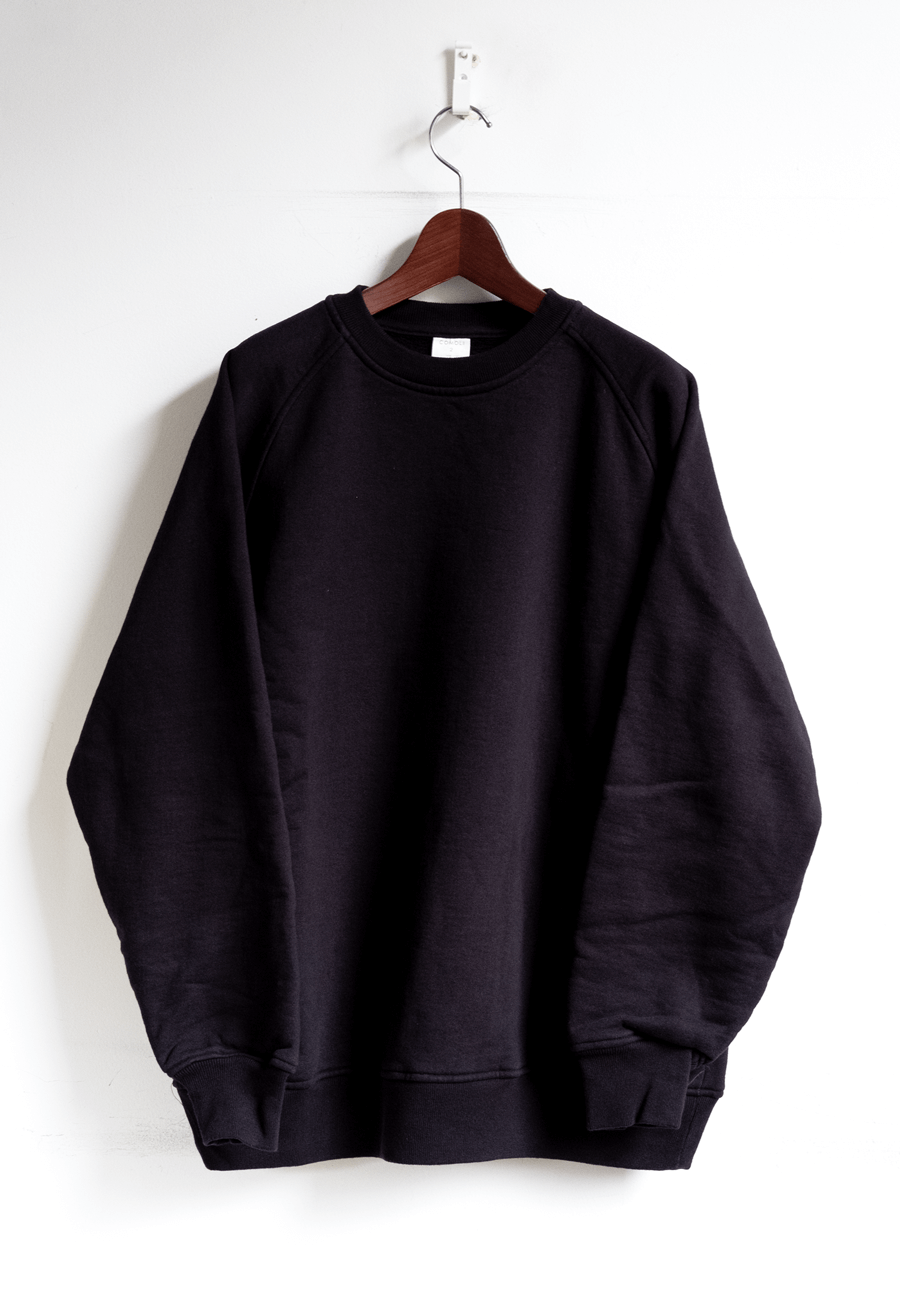 COMOLI コットン吊裏毛 クルーネック | 大阪心斎橋のメンズ洋服の