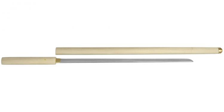 座頭市仕込み杖 楕円白鞘 | [大和企画]ナイフ、クロスボウ、スタンガン