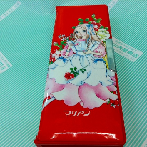 筆入れ】アルプス 少女漫画 両面ペンシルケース 昭和レトロ マリアン