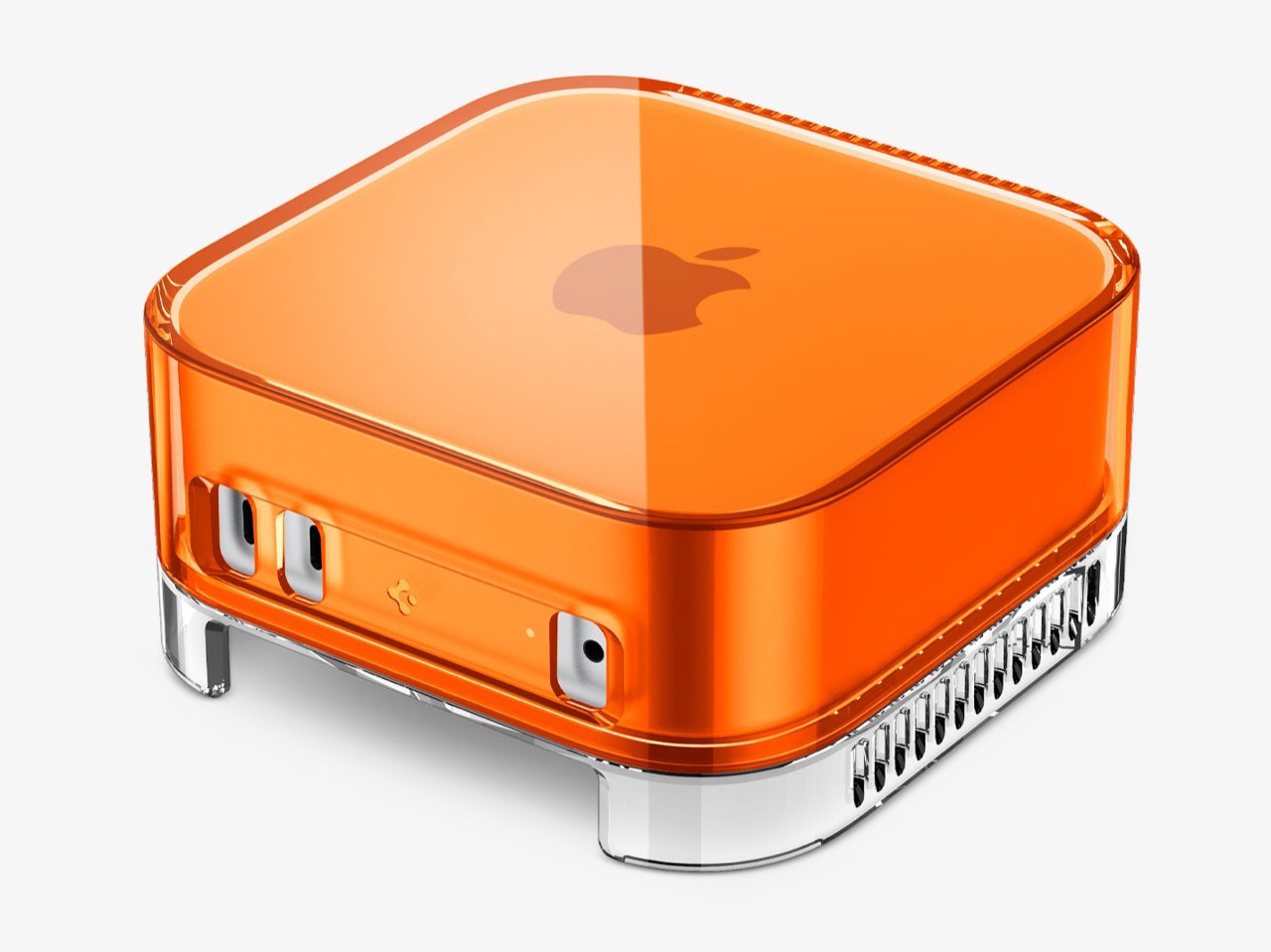 This transparent Spigen shell turns your Mac mini into a tiny iMac