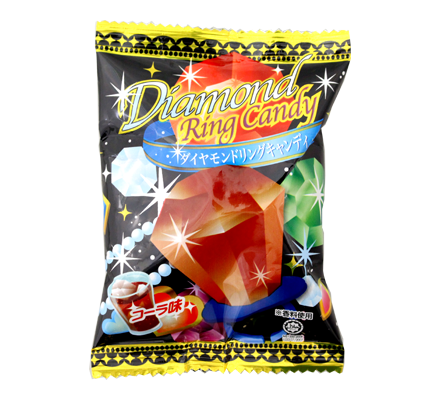 ダイヤモンドリングキャンディコーラ味｜やおきんドットコム