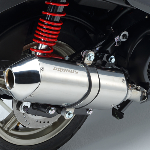 PRUNUS フリーフォームマフラー シグナスX/BW'S125 | ヤマハ発動機