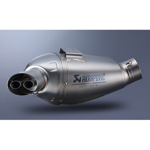 アクラポビッチ フルエキゾーストマフラー MT-07 | ヤマハ発動機