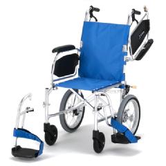 日進医療器】超軽量介助式車いす NAH-L7αW Aパッケージ 【車椅子販売の