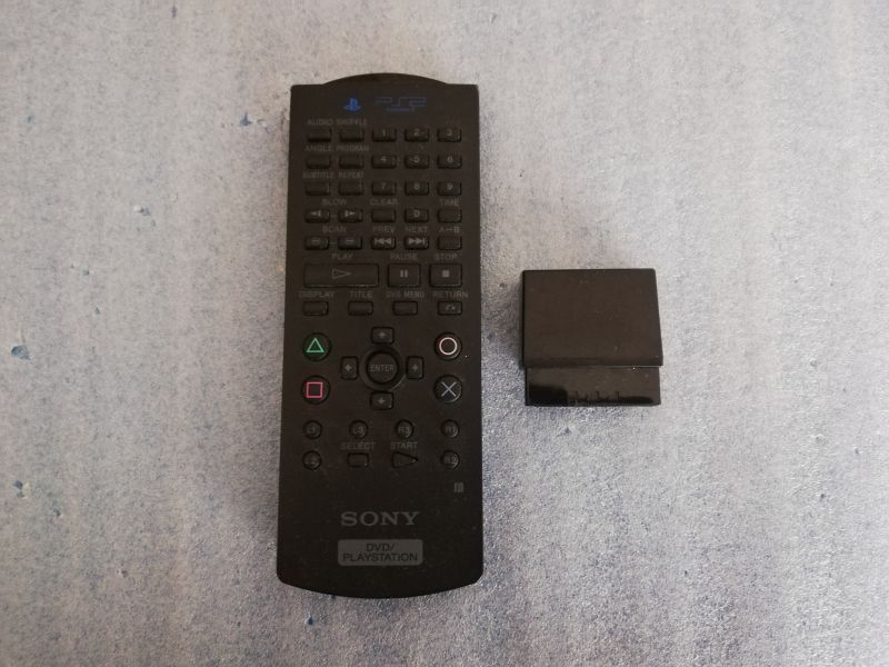 DVD リモコン レシーバーセット SCPH-10150 箱説無 PS2