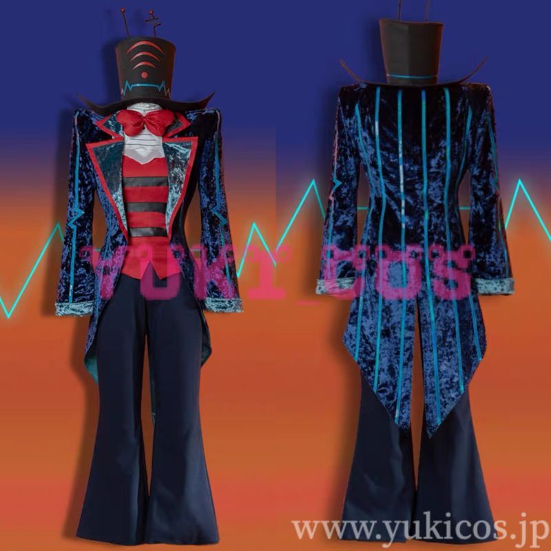 Hazbin hotel ハズビン・ホテル Vox ヴォックス コスプレ衣装 送料無料