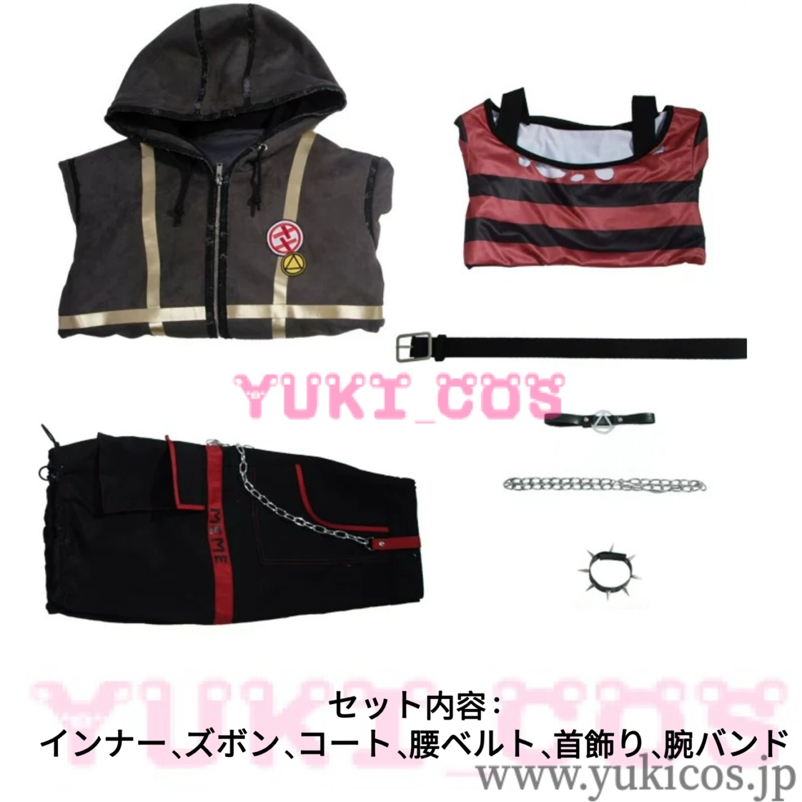 Vtuber にじさんじEN ましろ爻 ましろめめ コスプレ衣装 送料無料