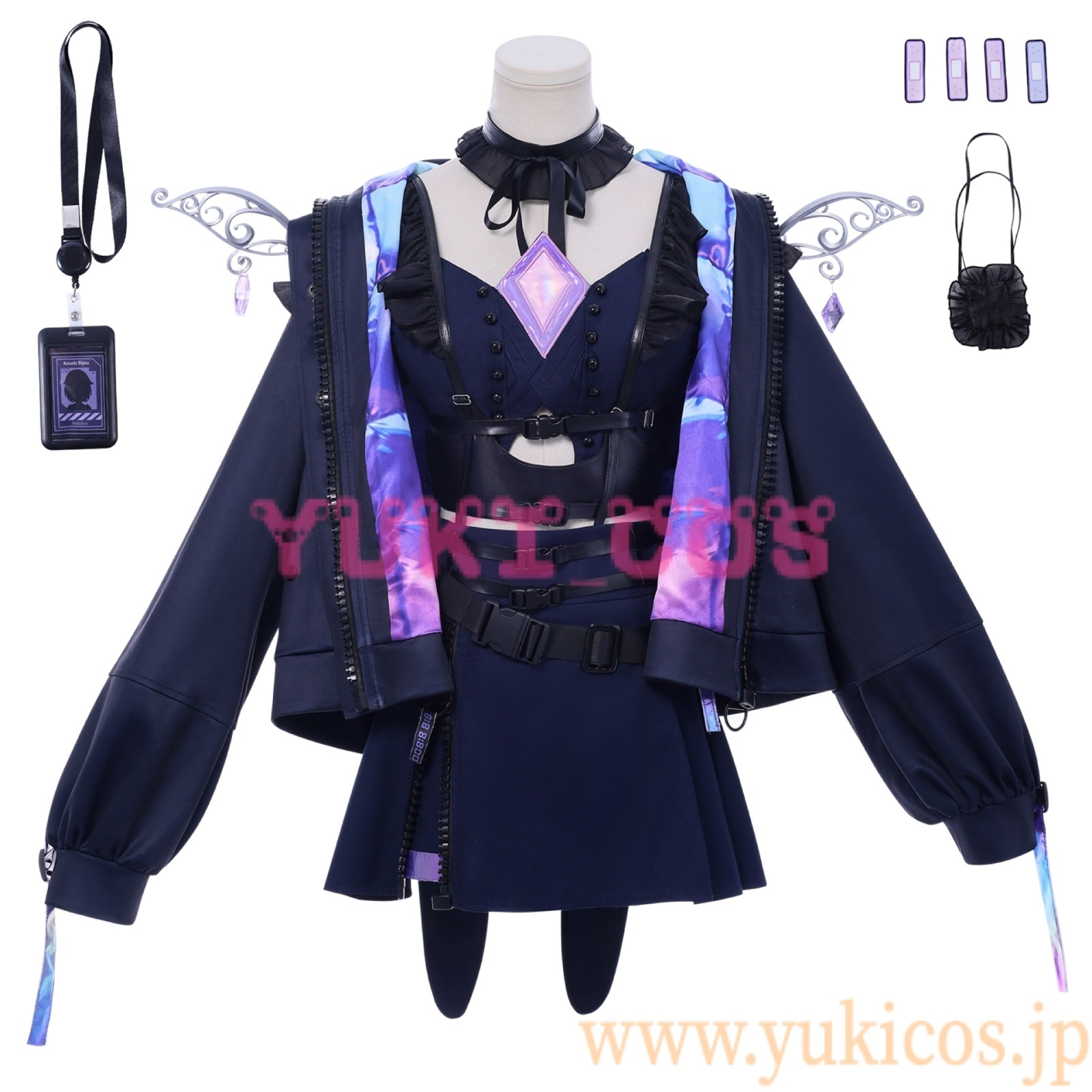 Vtuber ホロライブEN Koseki Bijou 古石ビジュ― コスプレ衣装 送料無料