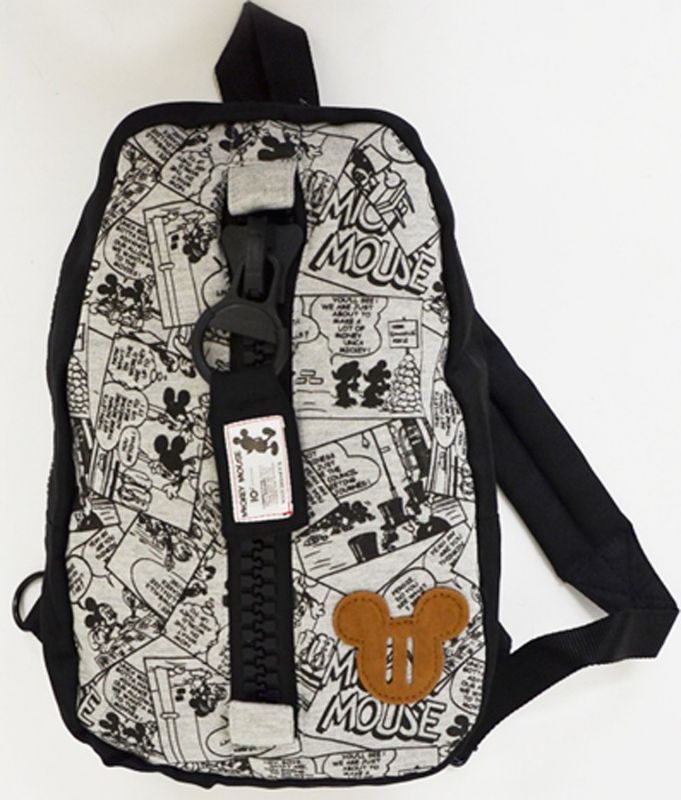 ディズニーミッキーマウスコミックボディバッグ（3色有）【メール便ok