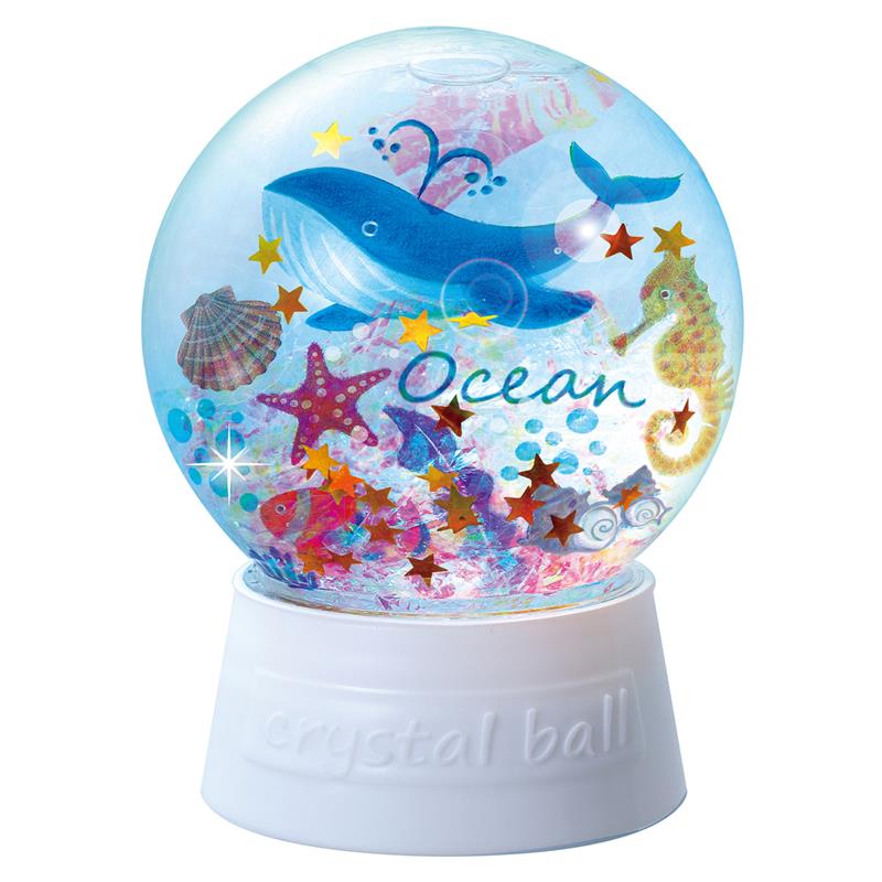 スノードーム 手作りキット φ78×106mm オーシャン | ゆめ画材