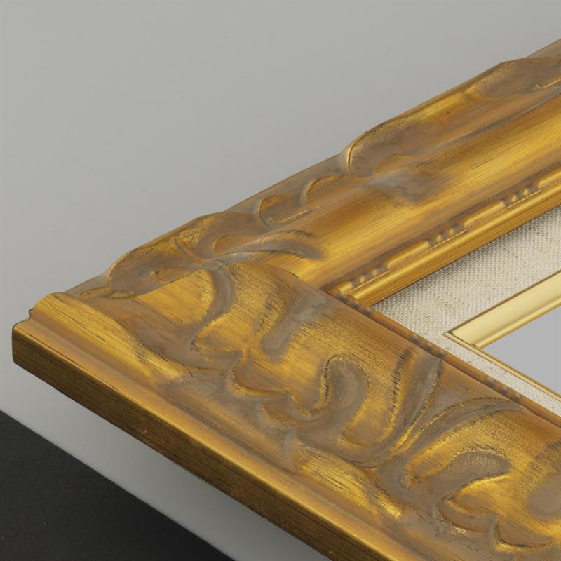 油彩額 フェルセ F3 ゴールド アクリルカバー付 | ゆめ画材