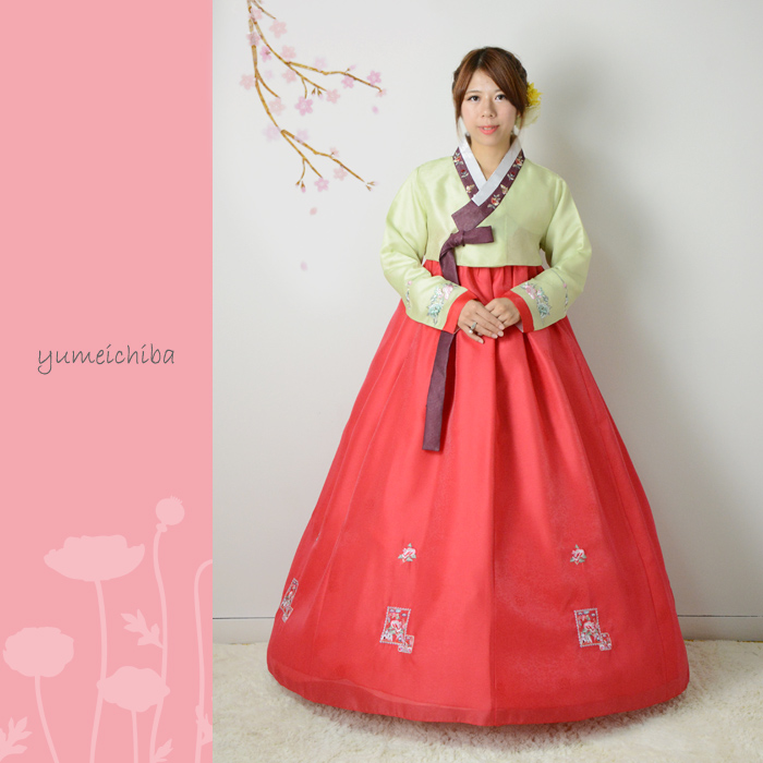 ♪格安チマチョゴリ16s26♪対応サイズ・身長+靴高さ162～165cm_バスト