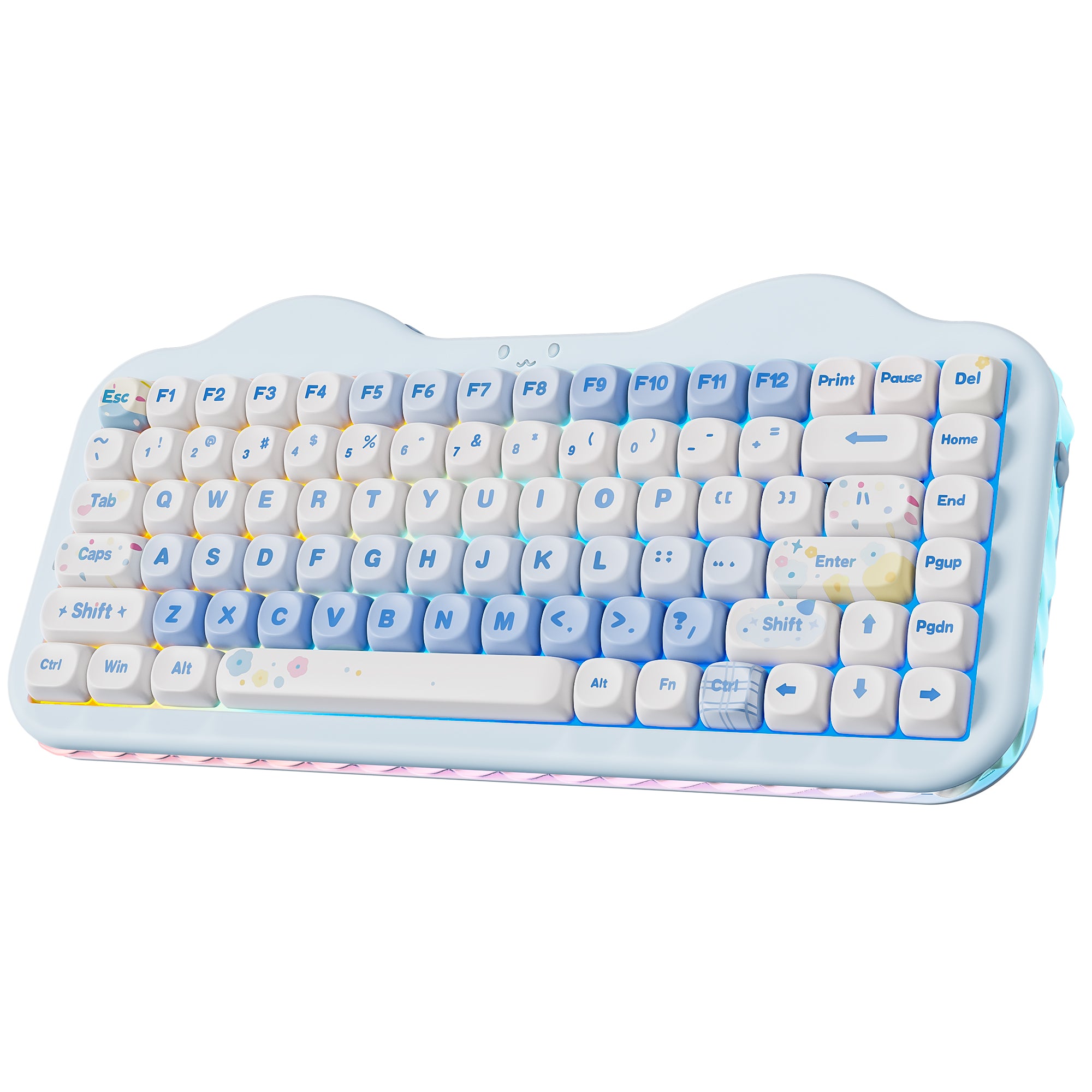 YUNZII C75 Cake Meow Wireless Mechanical Keyboard – YUNZII KEYBOARD