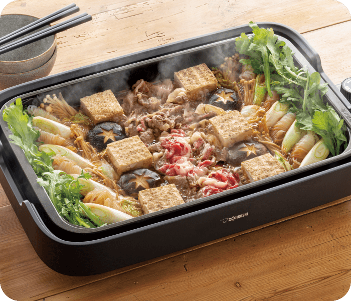 象印のホットプレートでおいしく楽しく｜ホットプレート｜キッチン家電