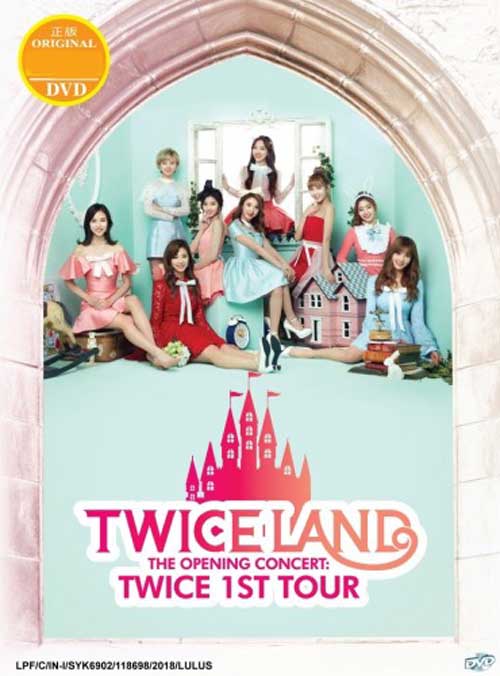Twiceland-The Opening Concert: Twice 1st Tour (DVD) (2017) Korean