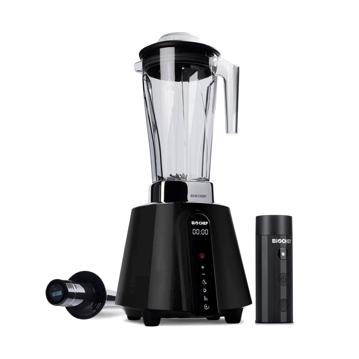 Living Food VACUUM Blender, Enzyme Protection Technology, BLACK