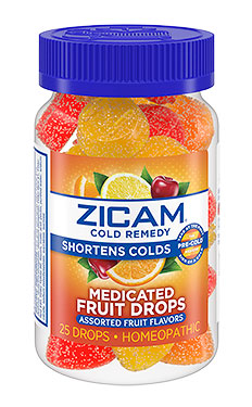 Cold Remedy Medicated Fruit Drops in Assorted Flavors – Zicam.com