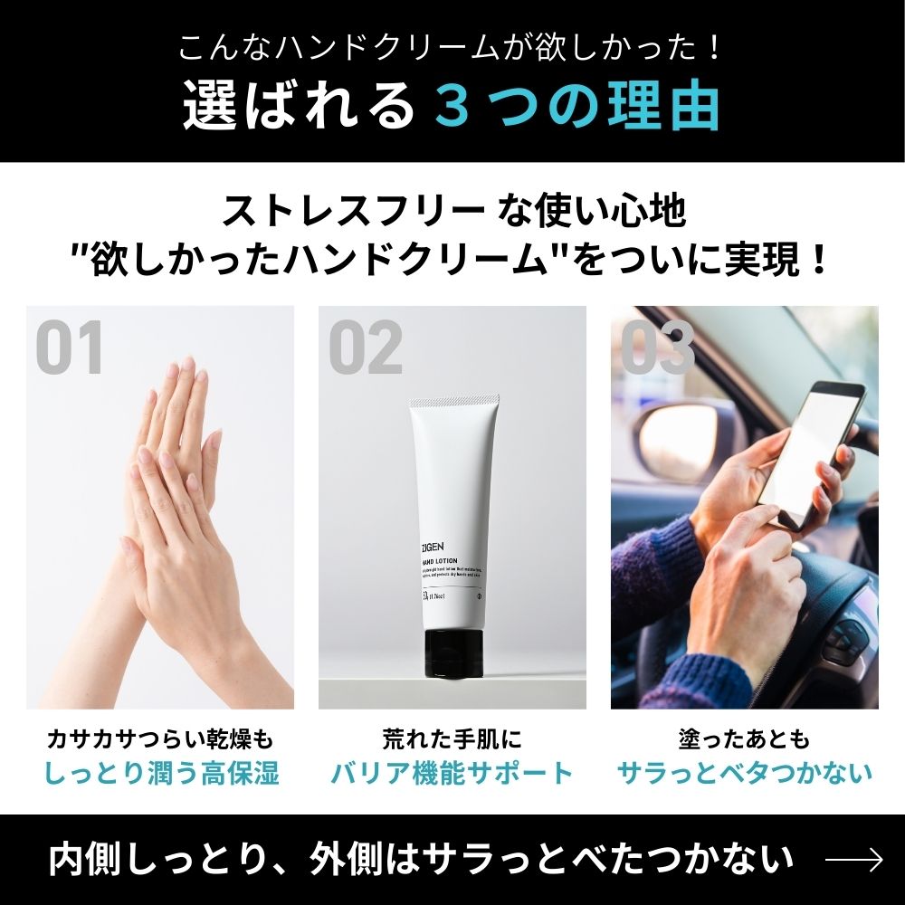 セラミド保湿ハンドジェル〈無香料〉 | ZIGEN [ジゲン] 公式ショップ