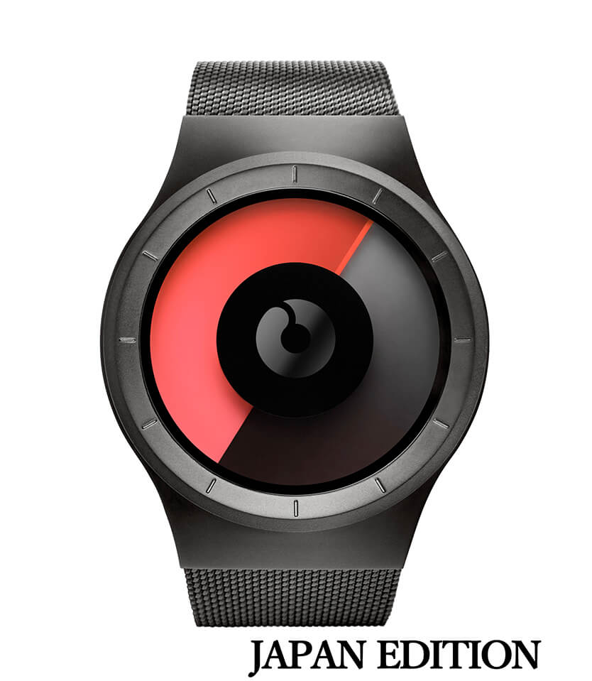 CELESTE GUNMETAL / RED | ZIIIRO(ジーロ) 公式 オンラインストア