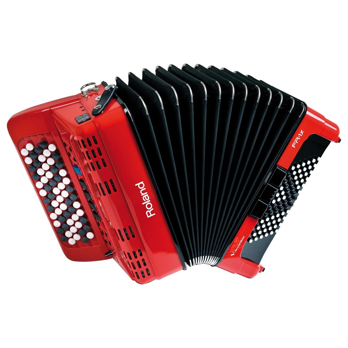 ROLAND FR-1XB RD V-Accordion - Butonlu Dijital Akordiyon (Kırmızı