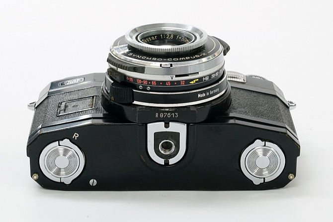 Contaflex S スーパーBC 50mm F2.8 Tessar Synchro-Compur M.X.V.