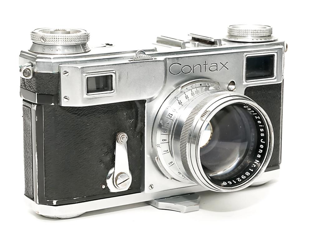 Contax Ⅱ型 50/1.5 Sonnar Carl Zeiss Jena コーティング有り 距離軽