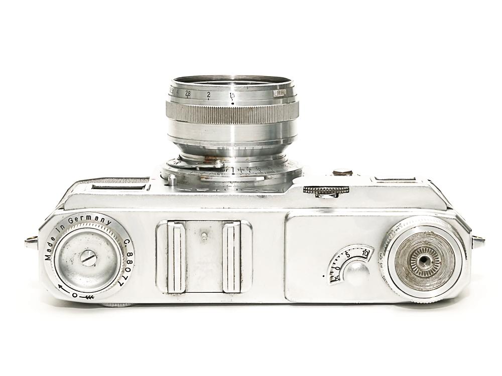 Contax Ⅱ型 50/1.5 Sonnar Carl Zeiss Jena コーティング有り 距離軽