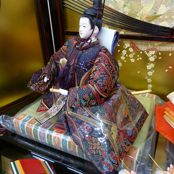 千匠作の高級雛人形三段飾り 90cm慶祝五人飾り/人形の松川