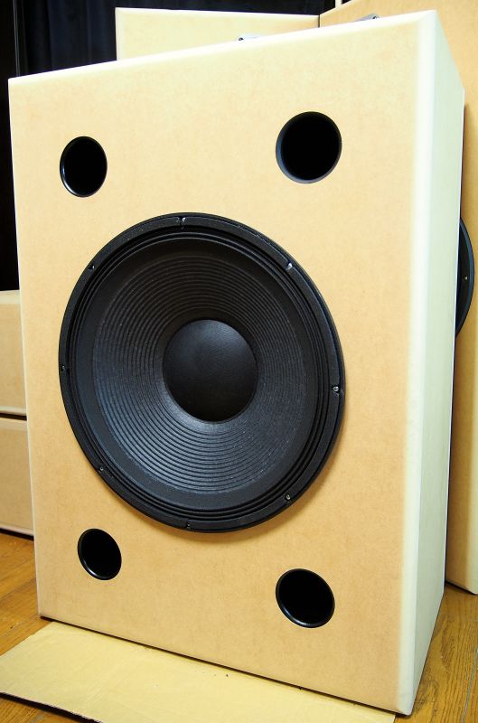 ユニット、アンプ、外装選択式☆46cm18インチ自作パッシブサブ