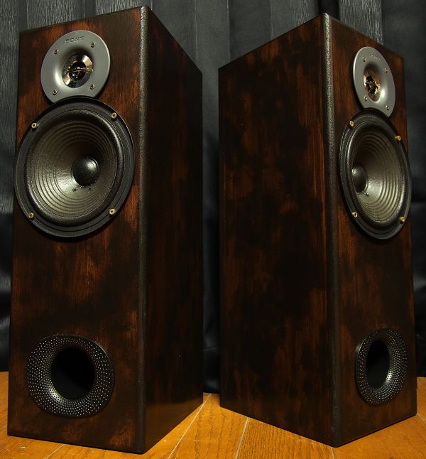 2Wayバスレフ型自作スピーカー☆SONYユニット | 雷鳴 スピーカー製作販売