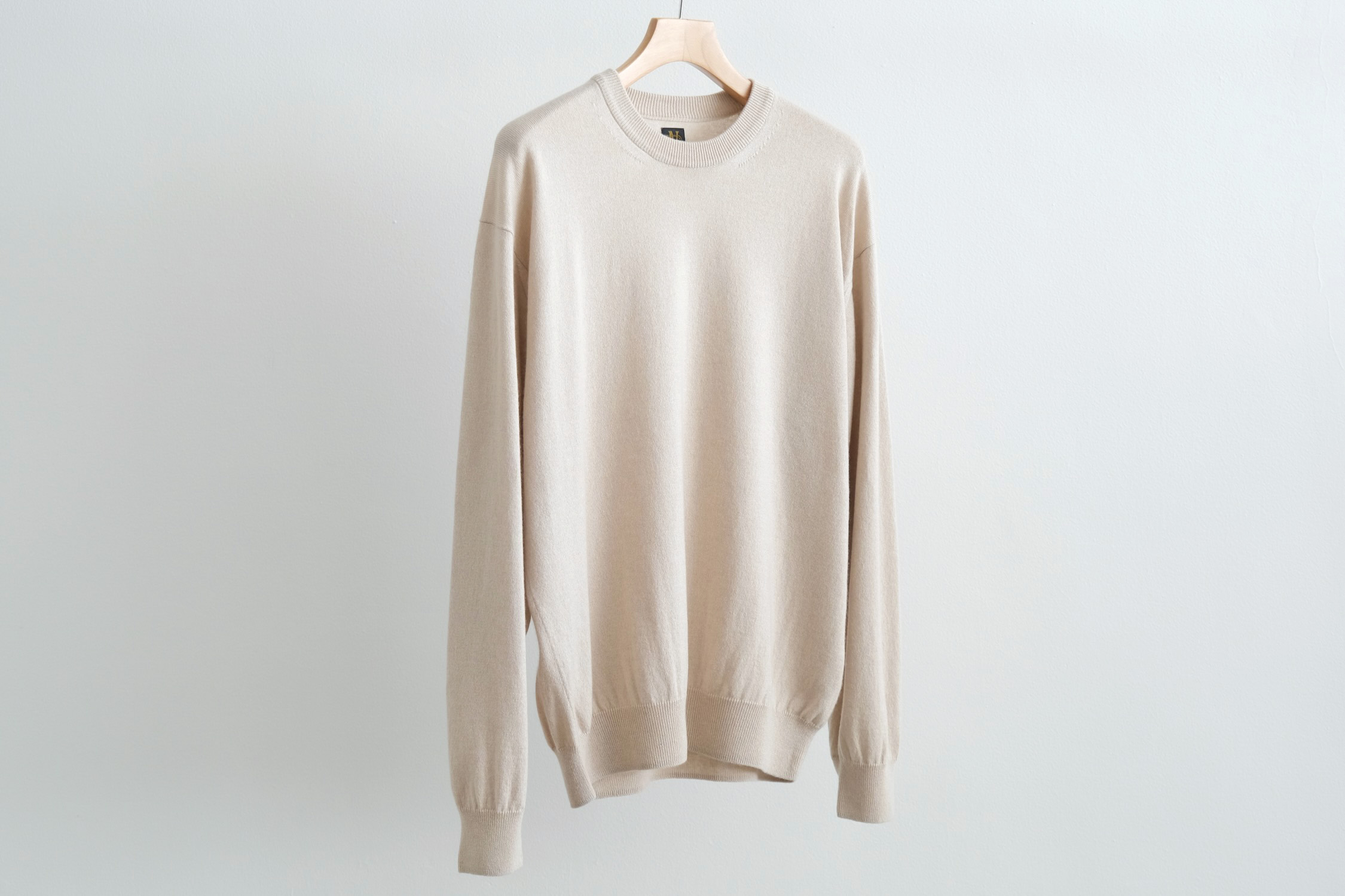 CASHMERE-SILK CREW NECK - WUNDER