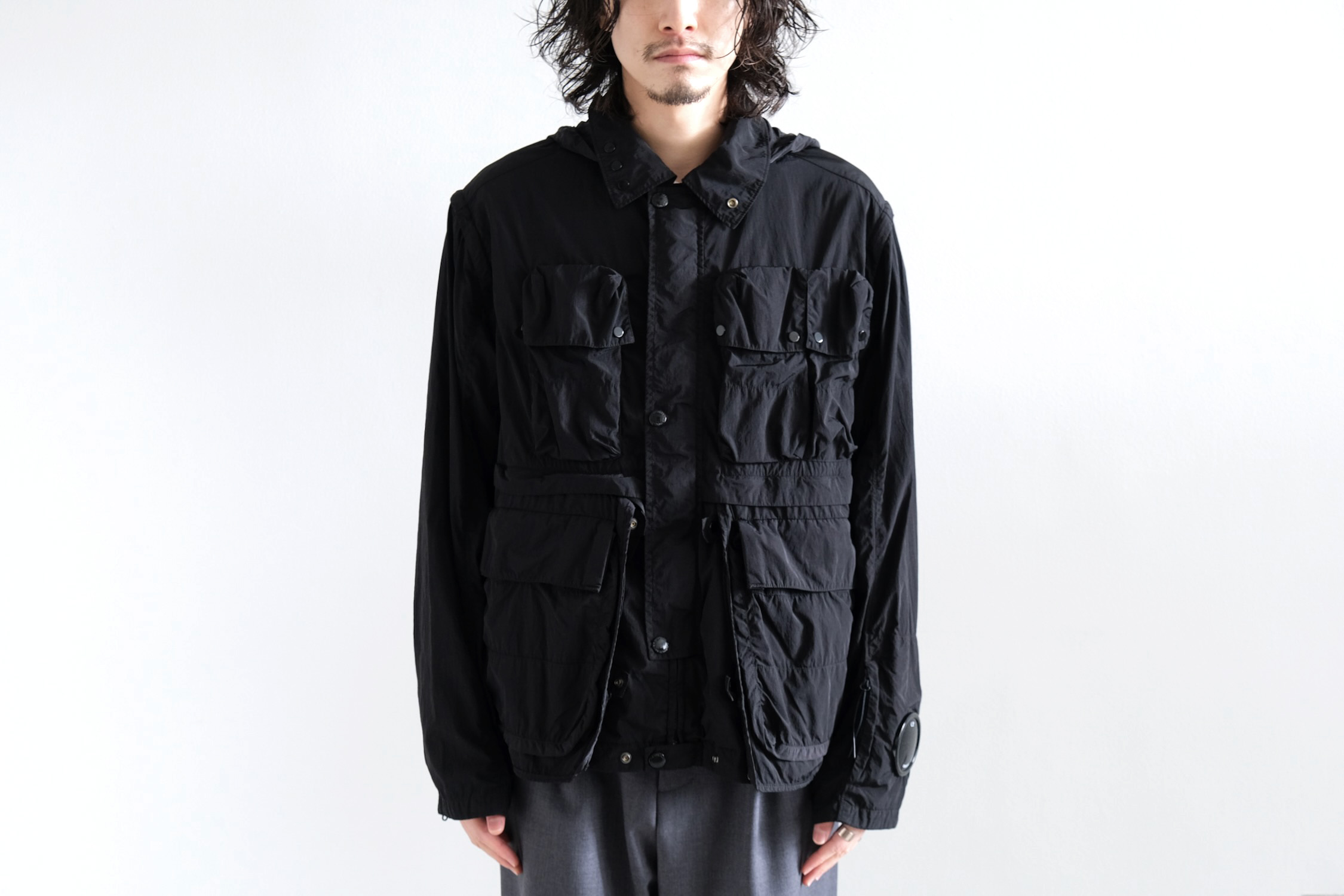 CHROME-R GOGGLE UTILITY JACKET - WUNDER