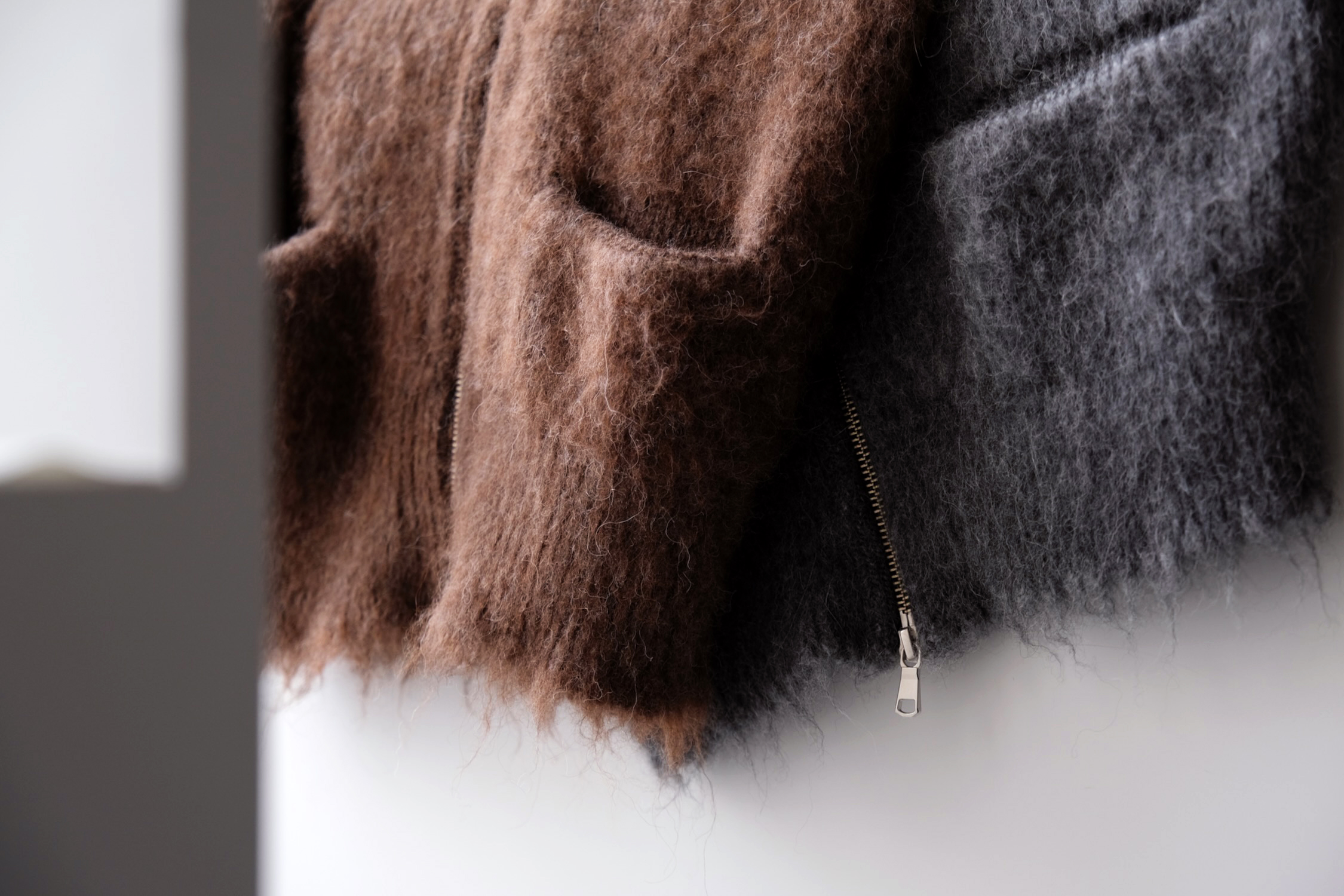 畔ひょっとこ起毛 JIP VEST - WUNDER