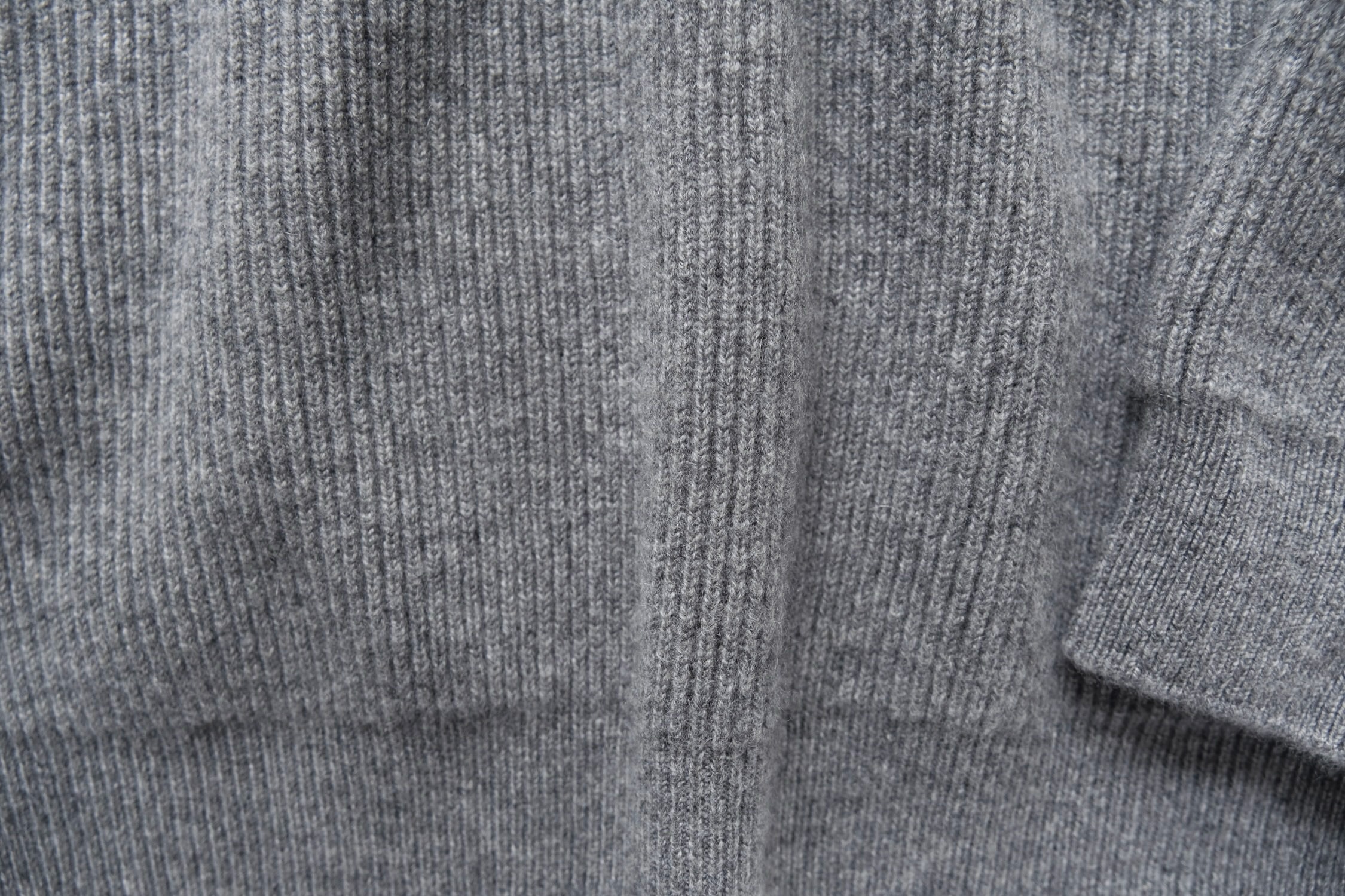 INNOCENT CASHMERE RIB CREW NECK - WUNDER