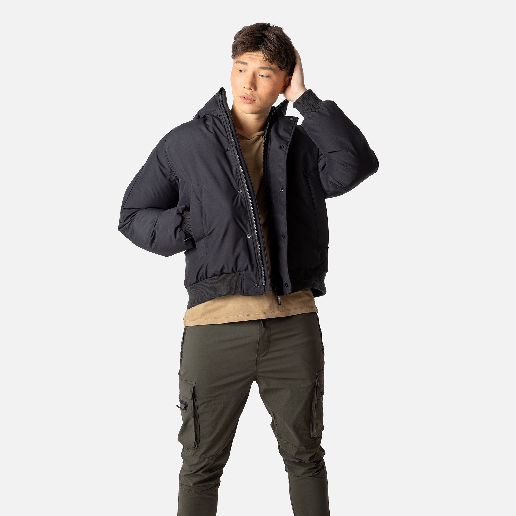 Men's Puffer Bomber Jacket | Bloor Bomber – Wuxly