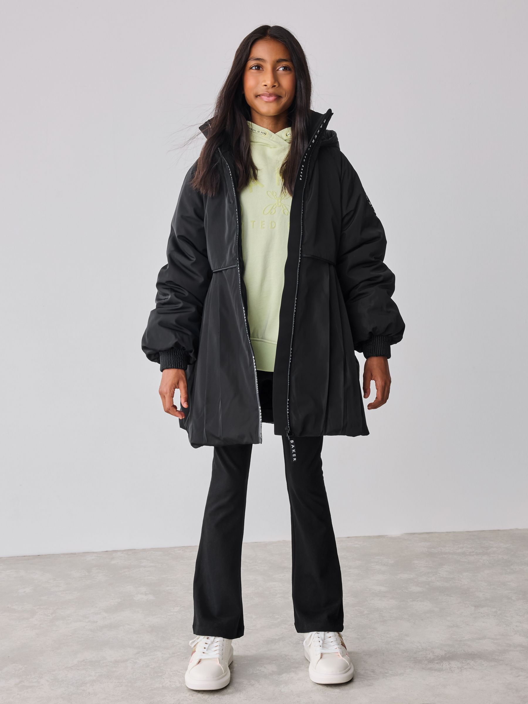 Buy Baker by Ted Baker Shower Resistant Pleated Raincoat from Next USA