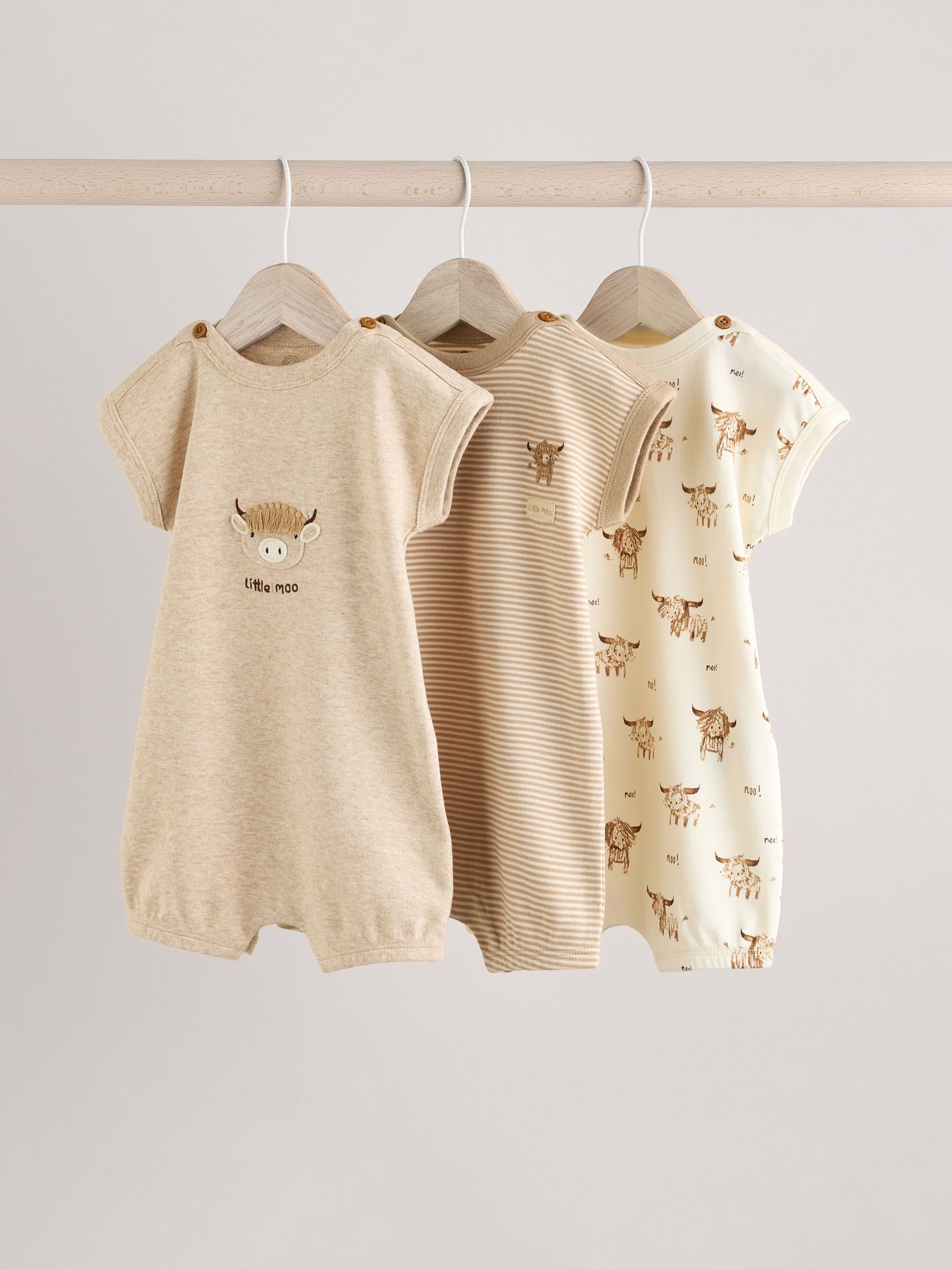 Buy Neutral Hamish Baby Romper from the Next UK online shop