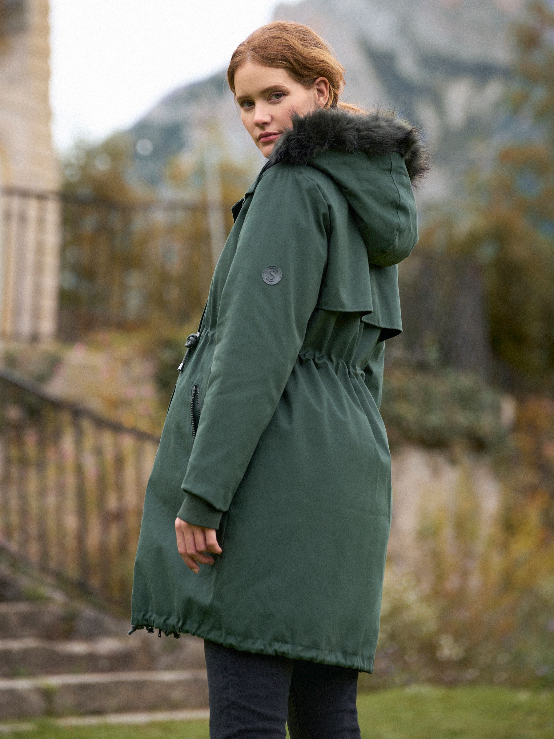 Buy Seraphine Green Premium Sub-Zero Down Filled 3-In-1 Maternity