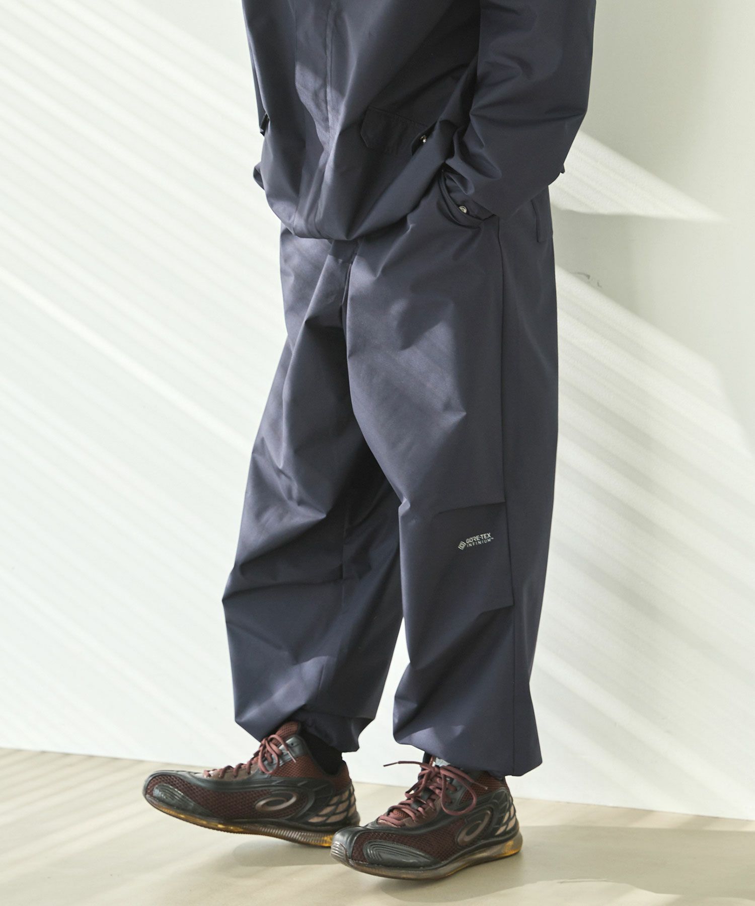 OPENING ACT×+phenix] GORE‑TEX INFINIUM ワイドオーバーパンツ