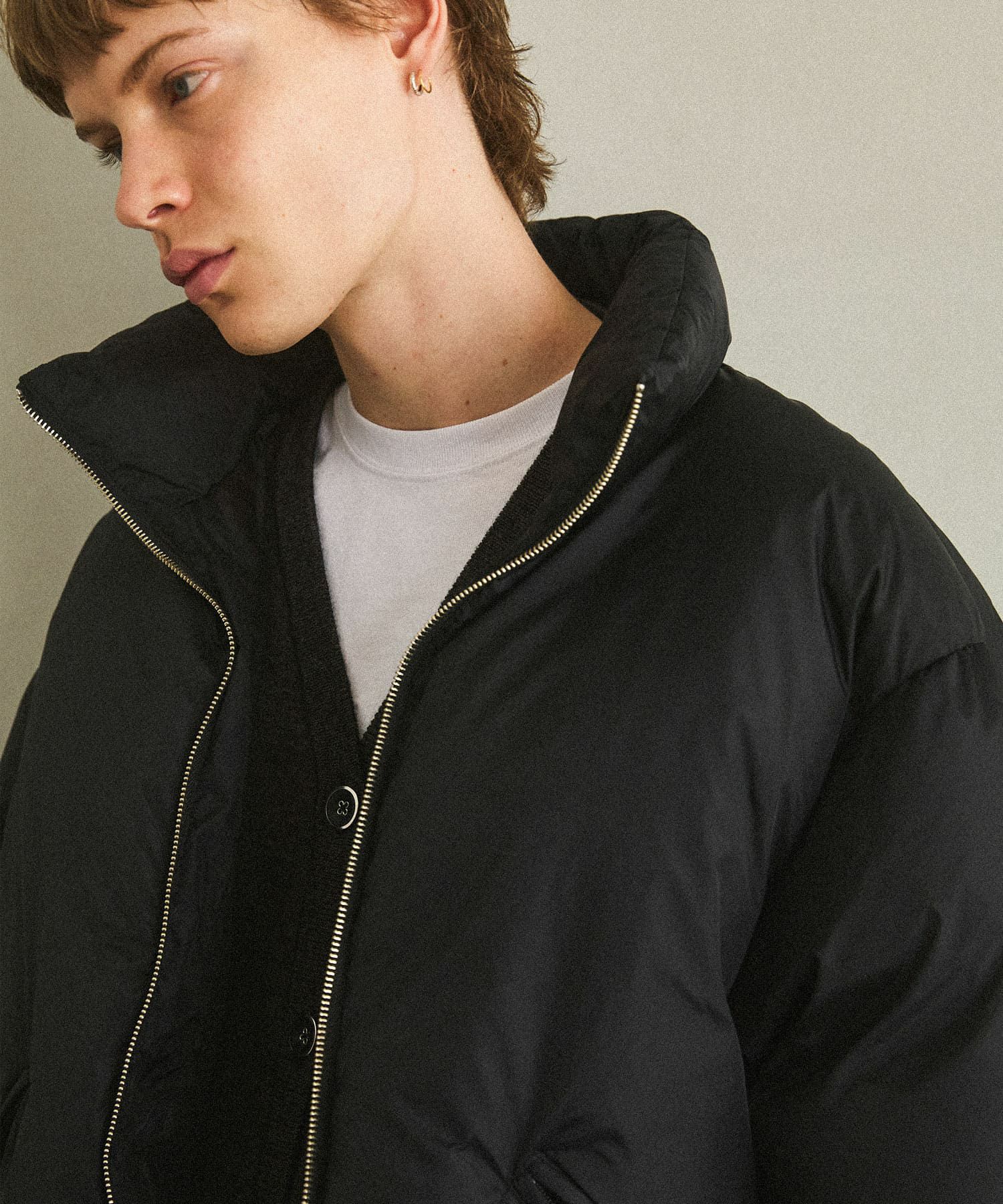 OPENING ACT] LIMONTAナイロン600フィルパワーダウンハイネックダウン