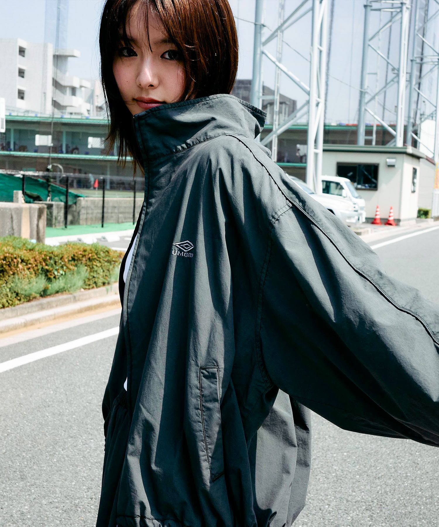 UMBRO×OPENING ACT] Oversized Tracksuit Jacket | OPENING ACT