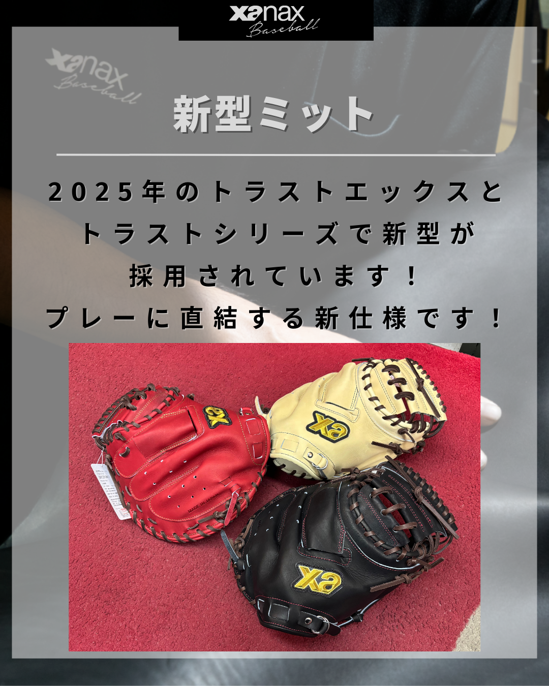 軟式トラストエックス キャッチャーミット【CM1型】｜ザナックス公式