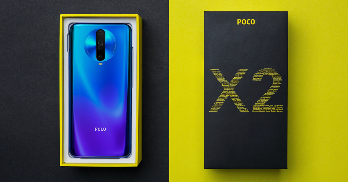 POCO X2 is here: 120 Hz display, 4500 mAh and a great price