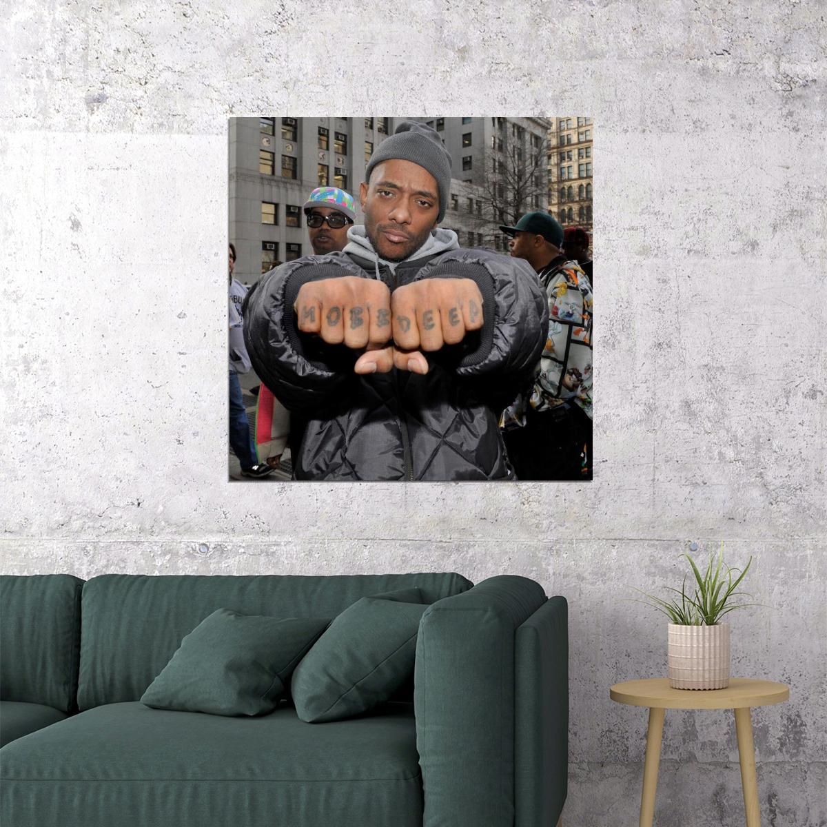 Poster - Mobb Deep Prodigy Music Poster Hip-hop Rap Band Wall