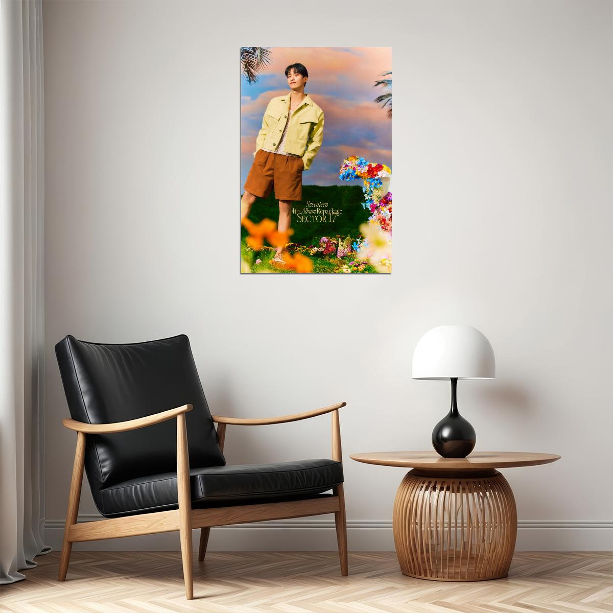 Poster - DK Seventeen SECTOR 17 Concept Photo Music Poster KPop