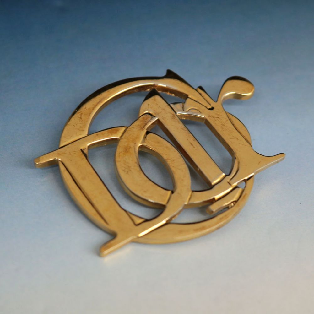 クリスチャンディオール/ブローチ/ロゴマーク/メッキはげの高価買取