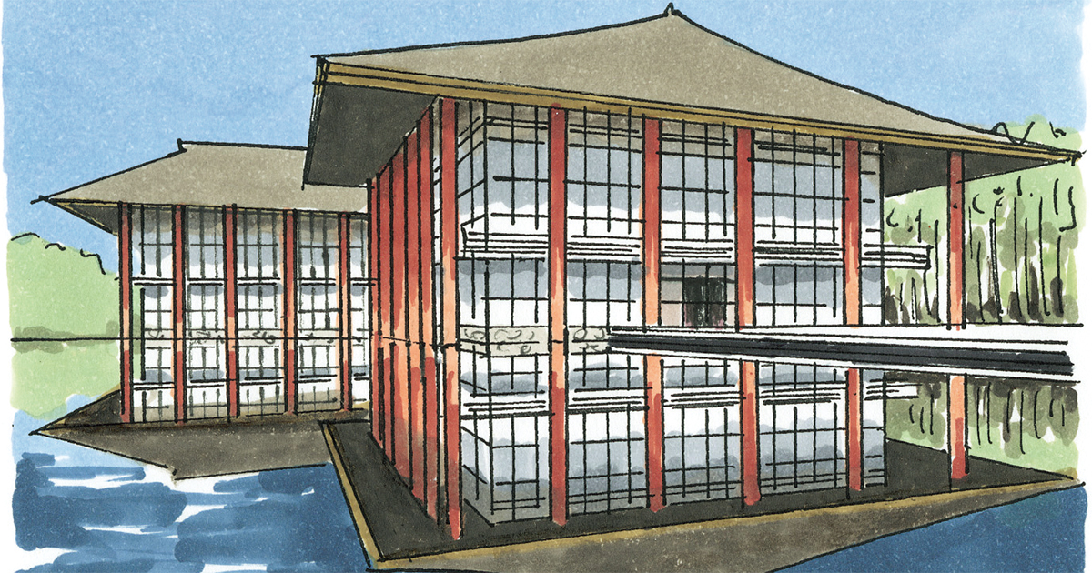 吉田五十八「松下館」─子どもには不人気でも日本を席巻 | 日経クロス