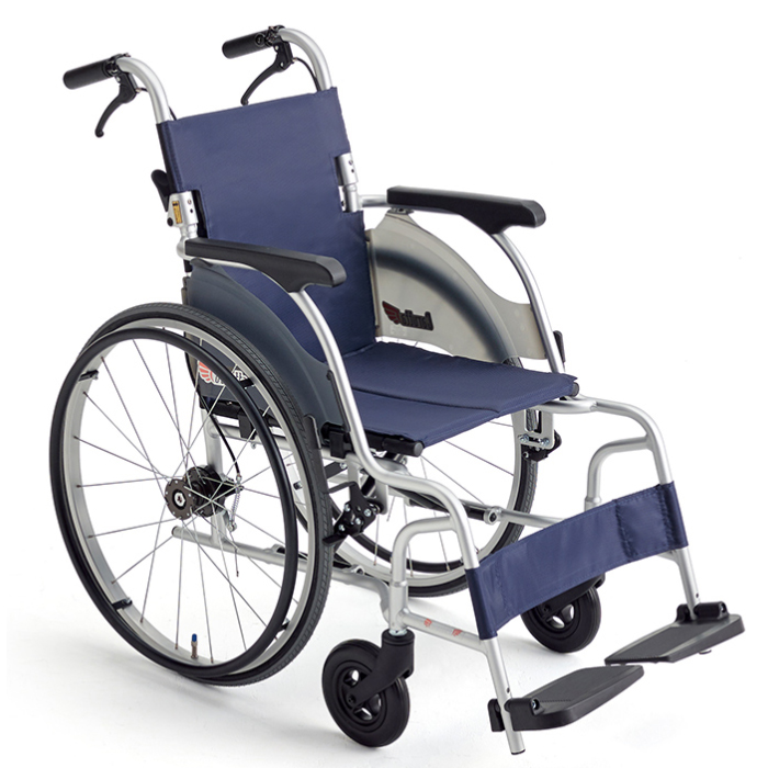 受注生産】超軽量 自走用車椅子 CRT－0 背折れ式・介助ブレーキ付