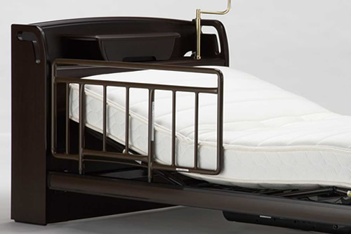 サイドレール SR-100JJ（グレー）2本1組 単品購入 ｜ 介護ベッド