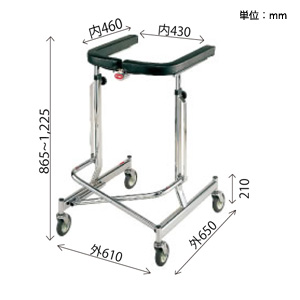 室内専用】アルコーDX (デラックス) ｜ シルバーカー・歩行器,歩行器